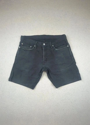 Short en jean noir coupe slim droite | Levi’s 514 Slim Straight | W32 L30 Homme, brand: Levi's, condition: Very good, size: W32, €10.00, €11.20 includes Buyer Protection Pro