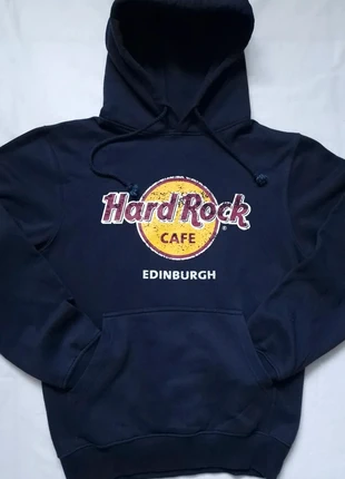 Hoodie | Hard Rock Cafe Edinburgh | Taille M | Sweat a capuche | Bleu marine | Homme/Femme, marke: Hard Rock, zustand: Sehr gut, größe: M, 17,00 €, 18,55 € beinhaltet Vinted-Käuferschutz Pro