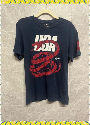 Camiseta Nike Vintage USA – Azul Marino, Estilo Retro, marque: Nike, état: Très bon état, taille: S, 10,00 €, 11,20 € Protection acheteurs incluse