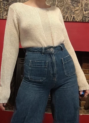 Pull crème fil doré Caroll taille 38, brand: Caroll, condizioni: Ottime, taglia: M / IT 42 / EU 38, €14.00, €15.40 include la Protezione acquisti Pro