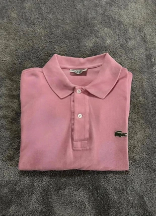 Polo Chemise Lacoste Rose Vintage Homme Made in France Taille 5 Petit Piqué Authentique, brand: Lacoste, condition: Very good, size: M, €55.00, €58.45 includes Buyer Protection