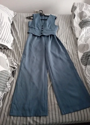 Tailleur bleu, marque: Shein, état: Neuf sans étiquette, taille: S / 36 / 8, 16,00 €, 17,50 € Protection acheteurs incluse