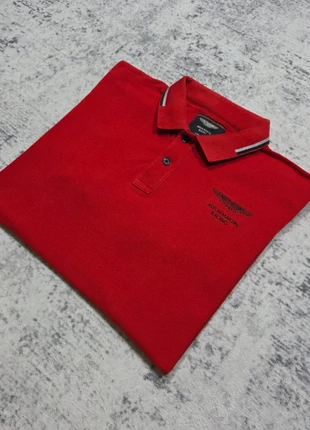 Polo Hackett x Aston Martin Racing Rouge L Coton Brodé, marque: Hackett Aston Martín Racing, état: Très bon état, taille: L, 29,99 €, 32,19 € Protection acheteurs (Pro) incluse