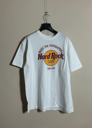Vintage 90s Single Stitch T-Shirt, brand: Hard Rock, condition: Very good, size: XL, £19.99, £21.69 includes Buyer Protection
