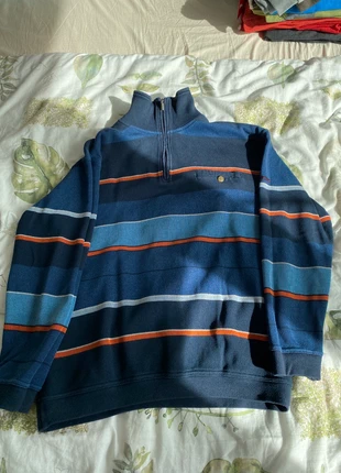 Gestreepte zippertrui, marca: Portonova, estado: Muy bueno, tamaño: L, 17,99 €, 19,59 € Protección al comprador incluida