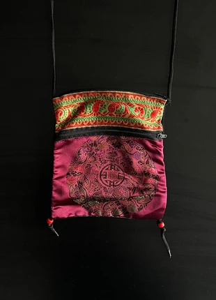 Petit sac indien bandoulière, condition: Good, €1.00, €1.75 includes Buyer Protection