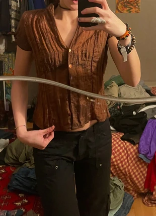 Haut tuile brillant, brand: Vintage Dressing, condition: Very good, size: S / 36 / 8, €20.00, €21.70 includes Buyer Protection