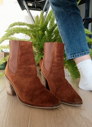 Bottines Chelsea marron Mango, marque: Mango, état: Très bon état, taille: 38, 10,00 €, 11,20 € Protection acheteurs incluse