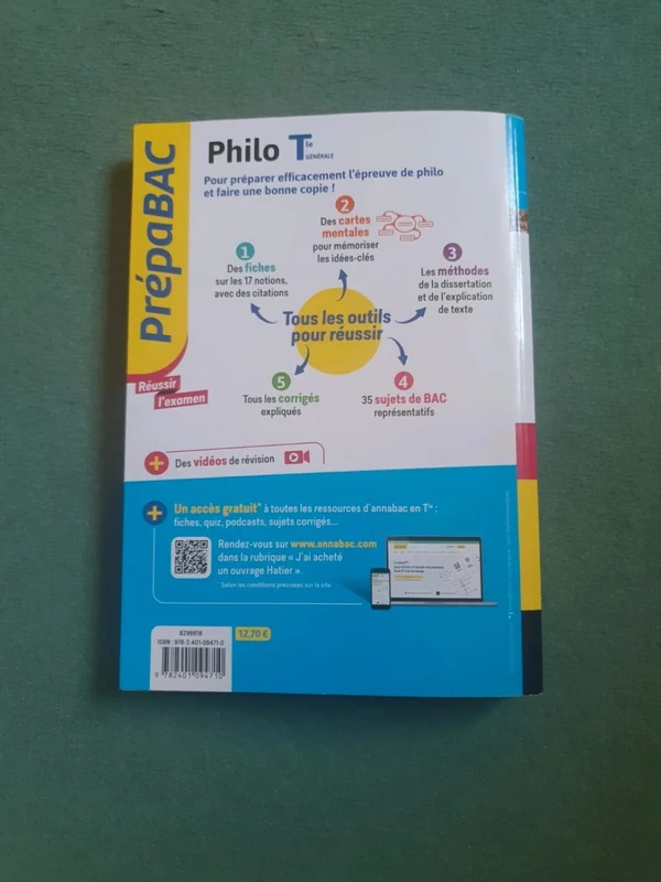 Prépabac philo tronc commun Terminale générale - photo numéro 2