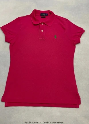 Polo récent Polo Ralph Lauren Rose Skinny fit Femme 100% coton - Taille S /512R, marque: Ralph Lauren, état: Très bon état, taille: S / 36 / 8, 24,90 €, 26,85 € Protection acheteurs (Pro) incluse