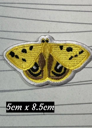 Yellow Butterfly Embroidered Iron on Patch Sew On Applique Badge 2102, brand: NO LABEL, condition: New without tags, £1.99, £2.79 includes Buyer Protection Pro