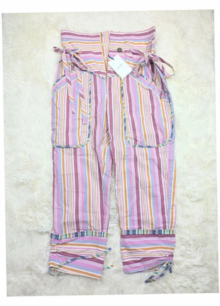 Pantacourts 3/4 pant Isabelle marant rose multicolore taille haute - 34, marke: Isabel Marant, zustand: Neu, mit Etikett, größe: XS / 34 / 6, 54,00 €, 57,40 € inklusive Vinted-Käuferschutz