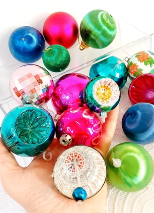 Boules Noël vintage Noël ancien décoration Noël vintage ornements de Noël vintage, marke: Vintage, zustand: Gut, 24,00 €, 25,90 € beinhaltet Vinted-Käuferschutz Pro