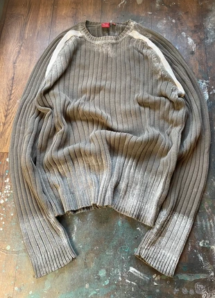 Sweater opium y2k vintage style grey/white, brand: Opium, condition: Good, size: M, €29.00, €31.15 includes Buyer Protection