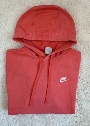 Sweat sweat-shirt à capuche Nike club fleece uni et brodé- rose corail - S, marque: Nike, état: Neuf sans étiquette, taille: S, 25,00 €, 26,95 € Protection acheteurs (Pro) incluse