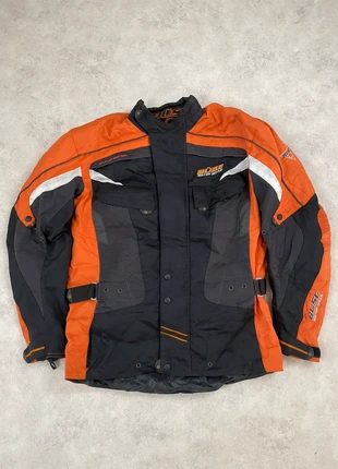 Veste de moto nylon toute saison Buse style harley davidson orange et noir taille m Protections, brand: Büse, condizioni: Ottime, taglia: M, €55.00, €58.45 include la Protezione acquisti