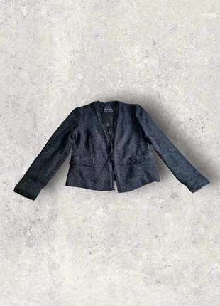 Veste tailleur, blazer, costume Massimo Dutti neuve noir fil brillant taille 40 laine, marque: Massimo Dutti, état: Neuf avec étiquette, taille: L / 40 / 12, 50,00 €, 53,20 € Protection acheteurs incluse