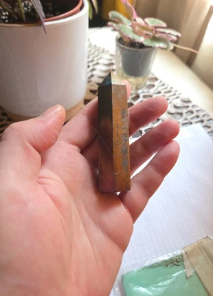 Pointe quartz titane arc en ciel, marca: lithotherapie, estado: Muito bom, €6.00, €7.00 inclui Proteção do Comprador