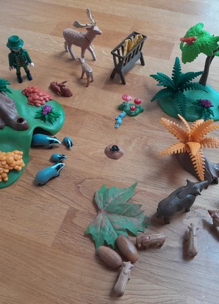 Playmobil bosdieren boswachter bos herfst hert, merk: Playmobil, staat: Heel goed, maat: Universeel, € 17,50, € 19,08 inclusief Kopersbescherming