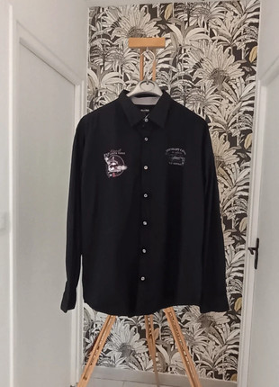 Chemise noire homme Atlas for Men taille 3xl - noire & motif L'élégance décontractée, marque: Atlas for Men, état: Très bon état, taille: XXXL, 15,50 €, 16,98 € Protection acheteurs incluse