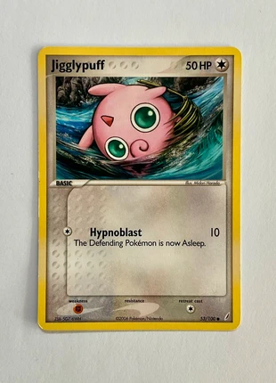 Jigglypuff - CG 53/100 - Ex Crystal Guardians - vintage eng - Harada, merk: Pokémon, staat: Heel goed, € 2,15, € 2,96 inclusief Kopersbescherming