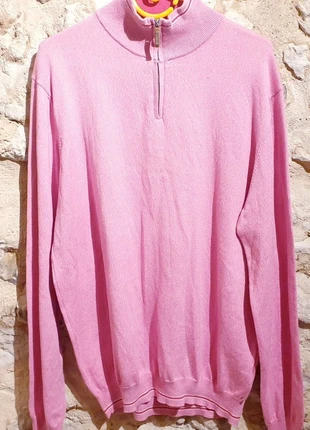 Pull homme rose Henry Cotton, brand: Henry Cotton's, condition: Very good, size: XXL, €17.00, €18.55 includes Buyer Protection