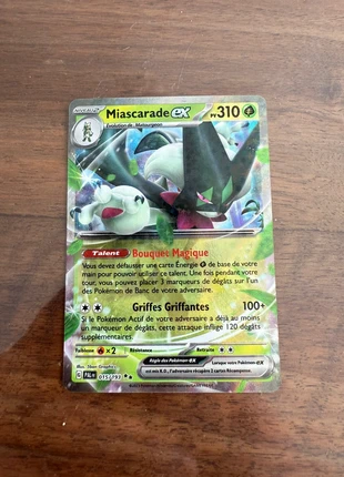 pokemon Miascarade ex 015/193 PALfr, marca: Pokémon, estado: Como novo, €1.00, €1.75 inclui Proteção do Comprador