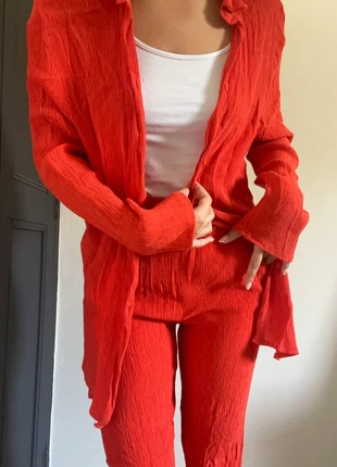 Ensemble Orange, marke: Bershka, zustand: Gut, größe: S / 36 / 8, 5,00 €, 5,95 € inklusive Vinted-Käuferschutz