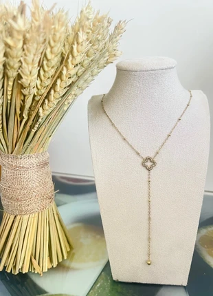 Collier Y trèfle pendant, marque: Tendance, état: Très bon état, 15,00 €, 16,45 € Protection acheteurs (Pro) incluse