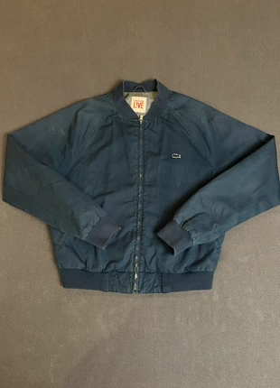 Veste en jean bleu Lacoste zip logo brodé taille S, merk: Lacoste, staat: Heel goed, maat: S, € 49,50, € 52,68 inclusief Kopersbescherming