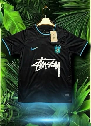 Maillot Brésil Nike x Stüssy, brand: Nike x Stüssy, condition: New without tags, size: M, €35.00, €37.45 includes Buyer Protection