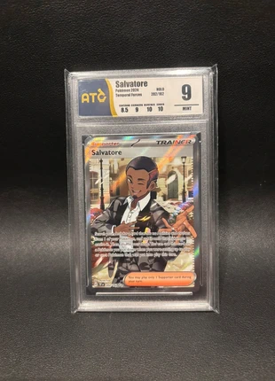 Pokemon - Salvatore Holo - ATC 9, merk: Pokémon, staat: Nieuw zonder prijskaartje, € 18,99, € 20,64 inclusief Kopersbescherming