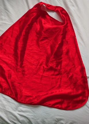 Red children's kids dress up cape superhero, brand: NO LABEL, condition: Very good, size: One size, £1.00, £1.38 includes Buyer Protection