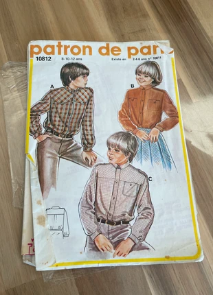Patron couture vintage années 70 enfant, condition: Very good, €5.00, €5.95 includes Buyer Protection Pro