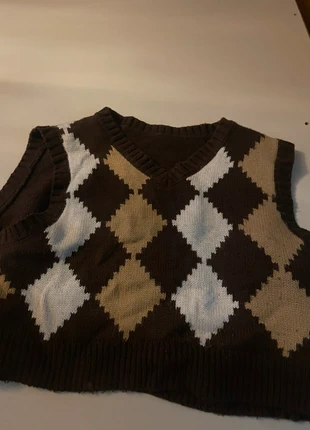 brown vest, merk: Urban Outfitters, staat: Heel goed, maat: S, € 6,00, € 7,00 inclusief Kopersbescherming