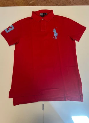 Polo Ralph Lauren Rojo Big Embroided Logo Azul, merk: Ralph Lauren, staat: Heel goed, maat: M, € 10,00, € 11,20 inclusief Kopersbescherming