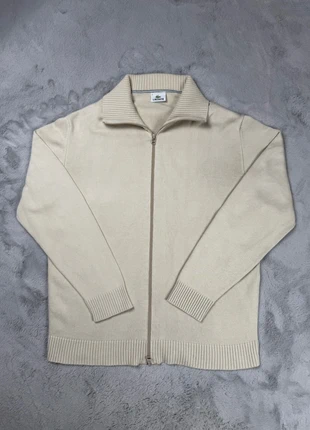 Gilet Zippé Lacoste Beige Col Montant Maille Côtelée – Taille 6 (XL), marke: Lacoste, zustand: Sehr gut, größe: XL, 49,90 €, 53,10 € inklusive Vinted-Käuferschutz