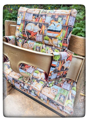 Tripptrapp kussenset, nieuw en handgemaakt met poezen, merk: heidi’s, staat: Nieuw met prijskaartje, € 28,00, € 30,10 inclusief Kopersbescherming Pro