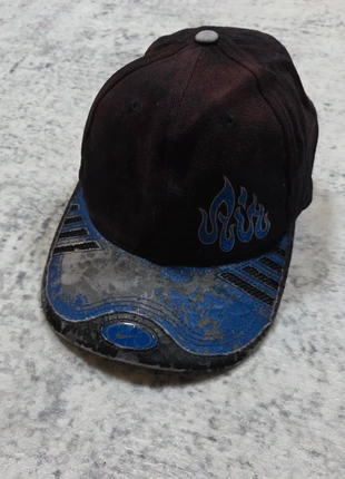 Casquette Nike Vintage Noire Bleue Flamme Logo Y2K Rare, brand: Nike, condition: Very good, size: One size, €29.99, €32.19 includes Buyer Protection Pro
