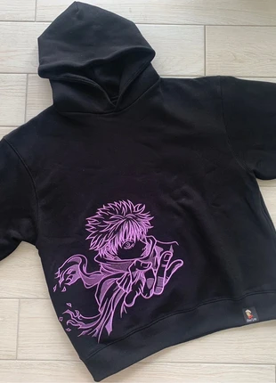 Felpa nera Otaku Stitch - Gojo Jujutsu Kaisen, marca: otaku stitch, estado: Nuevo sin etiquetas, tamaño: L / 40 / 12, 70,00 €, 74,20 € Protección al comprador incluida