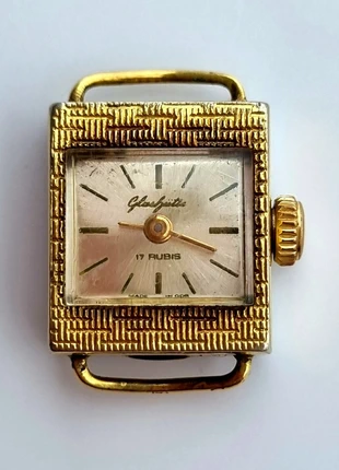 Glashutte 17 Rubies, marke: Glashütte, zustand: Sehr gut, größe: Bis 30 mm, 95,00 €, 100,45 € inklusive Vinted-Käuferschutz