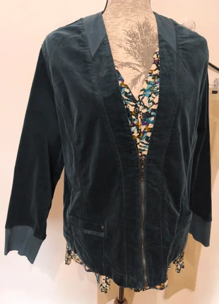 Veste Miss Captain Tortue, merk: Miss Captain, staat: Heel goed, maat: XXXL / 46 / 18, € 44,00, € 46,90 inclusief Kopersbescherming