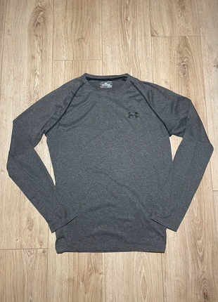 Tee shirt de sport gris manche longue under armour homme, brand: Under Armour, condition: Very good, size: S, €24.00, €25.90 includes Buyer Protection