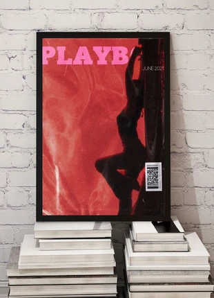 Framed playboy poster, brand: Art, condition: New with tags, £12.50, £13.83 includes Buyer Protection Pro
