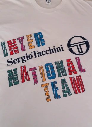T-shirt Sergio Tacchini, marque: Sergio Tacchini, état: Très bon état, taille: M, 15,00 €, 16,45 € Protection acheteurs incluse