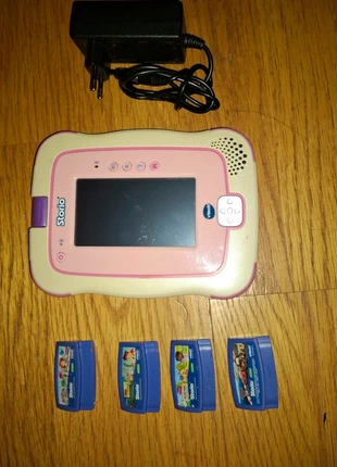 Tablet Infantil VTech Storio - Rosa com 4 jogos incluídos, merk: VTech, staat: Heel goed, maat: Universeel, € 12,00, € 13,30 inclusief Kopersbescherming