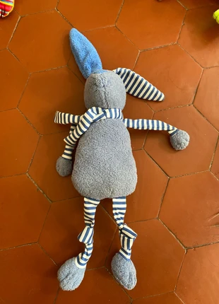 Doudou lapin marin, brand: Monoprix, condition: New without tags, size: Newborns / 44 cm, €5.00, €5.95 includes Buyer Protection