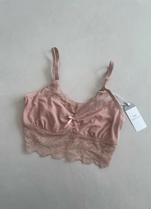 Beige kanten beha van Freya, marca: Freya, estado: Novo com etiquetas, tamanho: S, €5.00, €5.95 inclui Proteção do Comprador