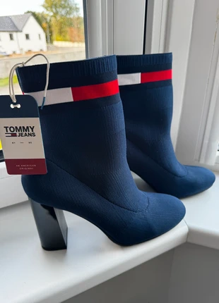 Tommy Jeans Sock Heeled Boots, brand: Tommy Jeans, condition: New with tags, size: 40, €62.99, €66.84 includes Buyer Protection