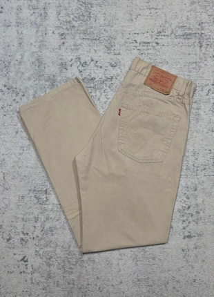 👖 Jean Levi’s Chino 551 Z Authentic Straight Beige W32 L34 Made in Tunisia / Europe (M), brand: Levi Strauss & Co., condition: Very good, size: W32, €64.95, €68.90 includes Buyer Protection Pro